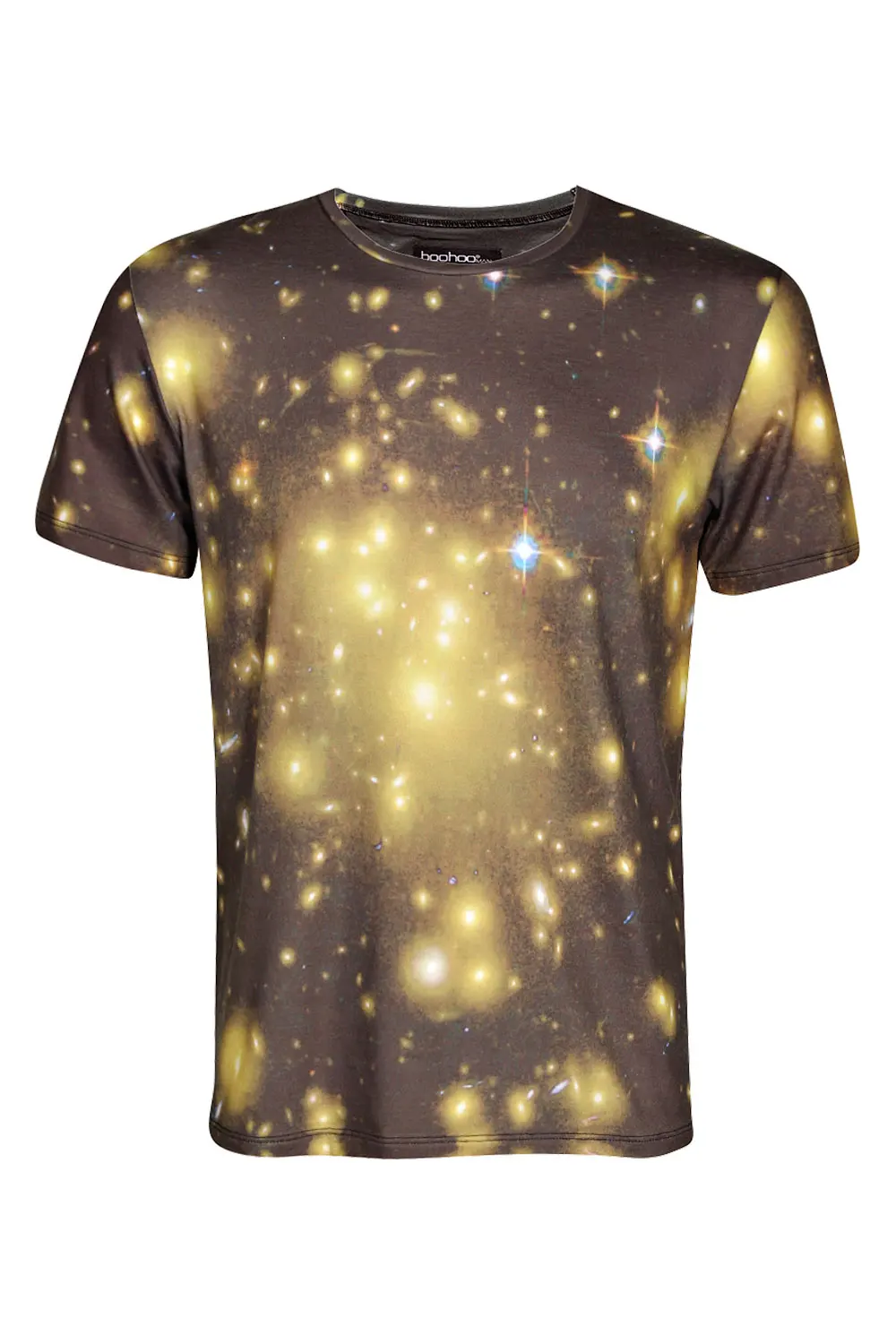 Galaxy Sublimasi Dicetak T Shirt Penuh Cetak Kustom Desain Tshirt