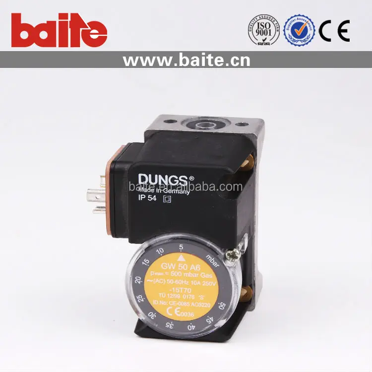 Датчик реле давления Dungs GW 50 A6