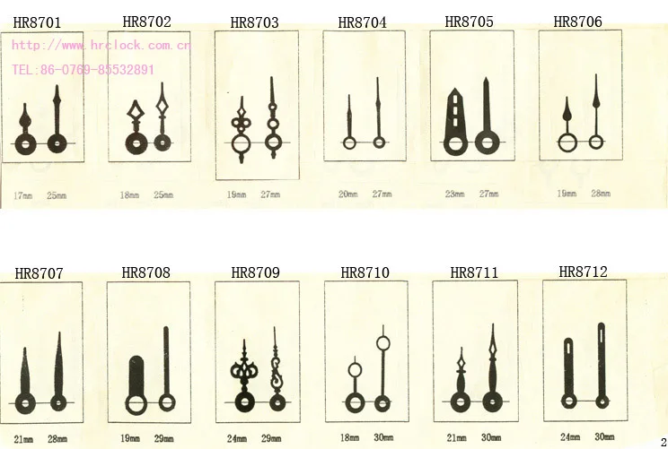 Little Small Short Clock Hands Clock Pointers Clock Arrows Arms Buy