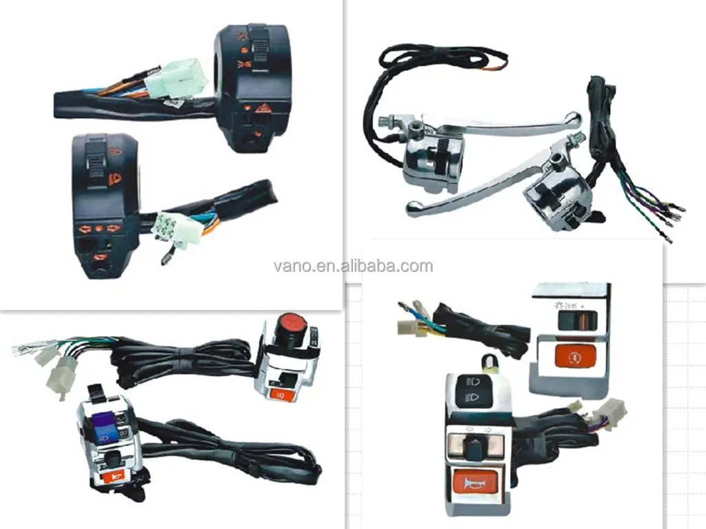 motorcycle handle switch assembly for CD70