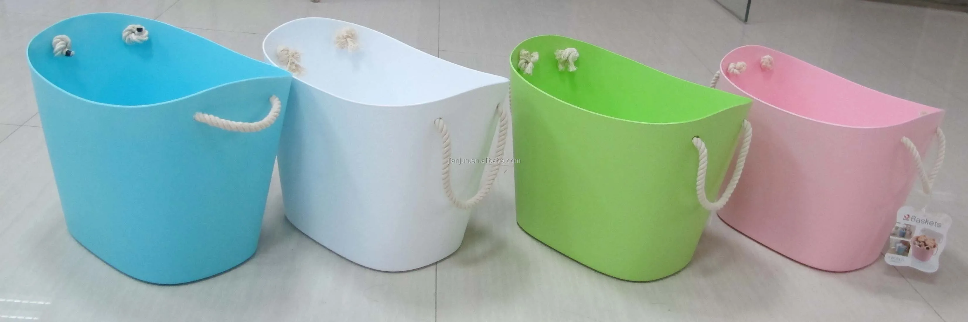 Sell Well Decorative Plastic Bucket Dirty Clothes Bucket Clothes ...