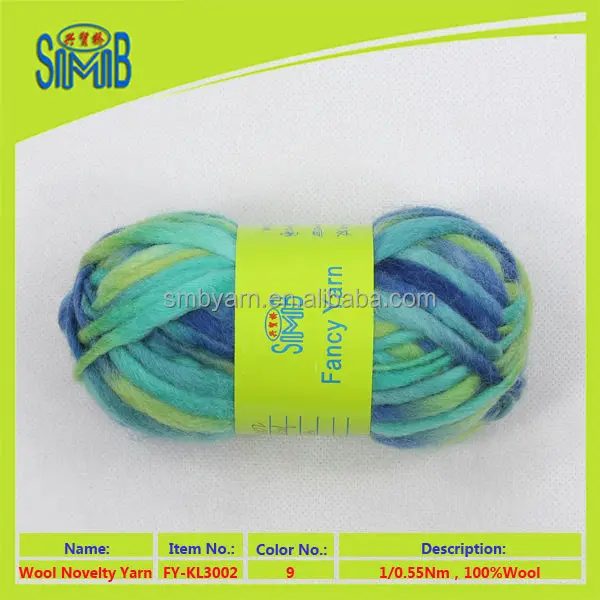 multi colors slub yarn FY-KL3002 Color 9