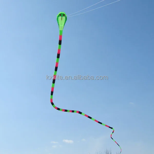 Weifang Kaixuan 40m dual line large snake inflatable Kite for sale.jpg