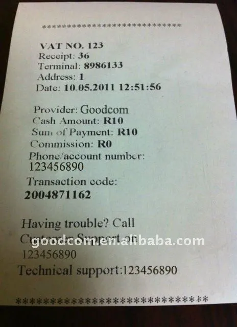 Goodcom GT6000S Airtime Vending Machine for PIN Resales and Direct Airtime Top-up