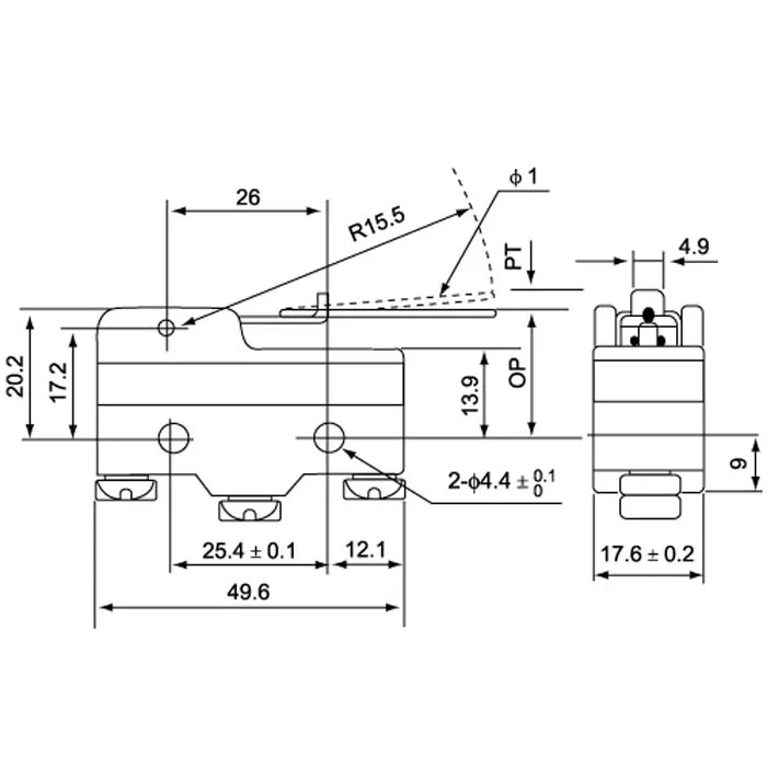 Cm tm. Плата микропереключатель z-15hw78-b 3.