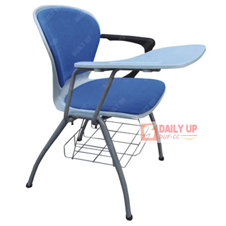 Plastic Outdoor Chairs School Chair with Armrest Modern Conference Chair