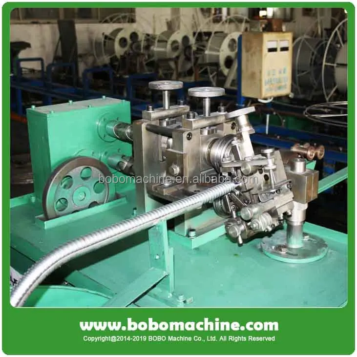 news-731-731 Single Lock Flexible Metal Hose Machine