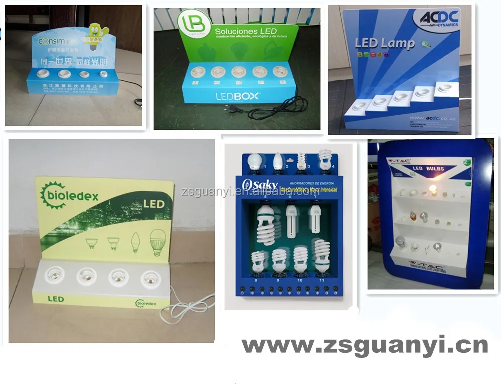 High Quality Led Lighting Energy Saving Light Bulb Display Stand Buy
