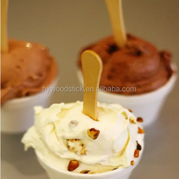 Birch Wooden Small Ice Cream Sample Spoons Buy Ice Cream Sample