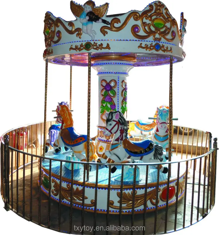 Fashion Design 8 Seats Kid Carousel Ride Machine Mini Carousel For Sale ...