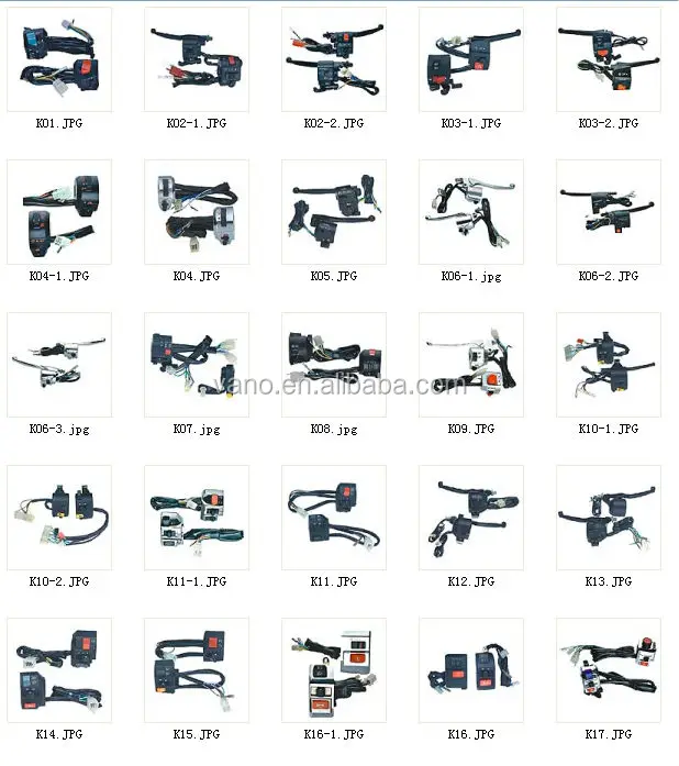 motorcycle Titan2000 handlebar switch