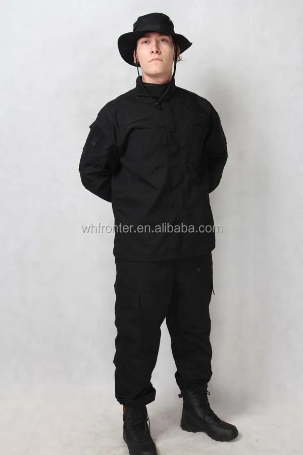 Black Swat Camouflage Military Uniform For Sale Buy Black Camouflage