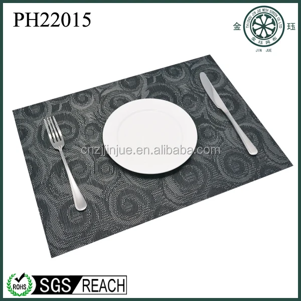 Under Table Mat Fused Glass Placemats Soft Pvc Placemat Table Setting ...