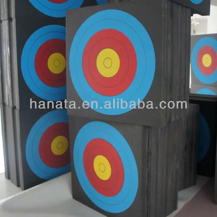 Cube Xpe Foam Archery Target For Bow Compound Square Shooting Pad 9 Pcs