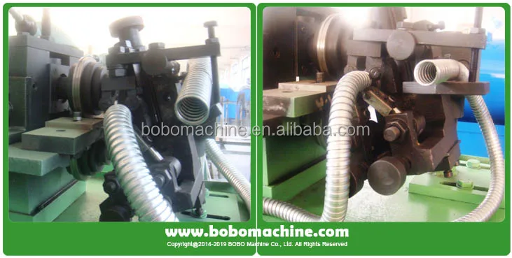 news-731-369 Single Lock Flexible Metal Hose Machine