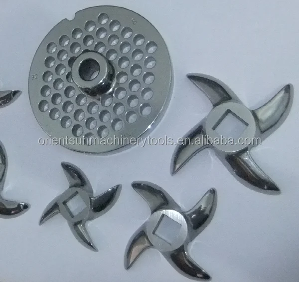 Meat Grinder Plate With Hub 12,22,32 42 Stainless Steel Meat Mincer