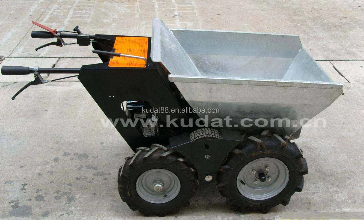 Tracked Power Barrow,Hydraulic Power Barrow,Muck Truck (250kg,4x4,Ce