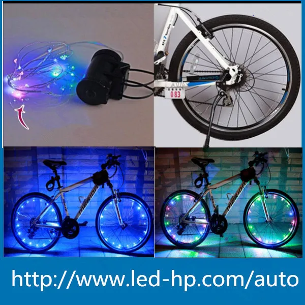 New Design 20 Leds Wheel Light With Led Ribbon For Bicycle - Buy Led ...