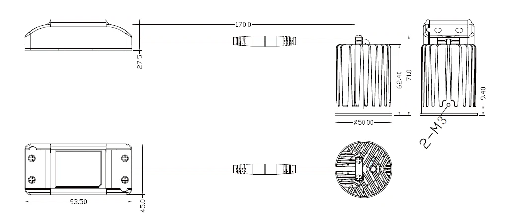 5w Cob Downlight Led downlight with ce,rohs
