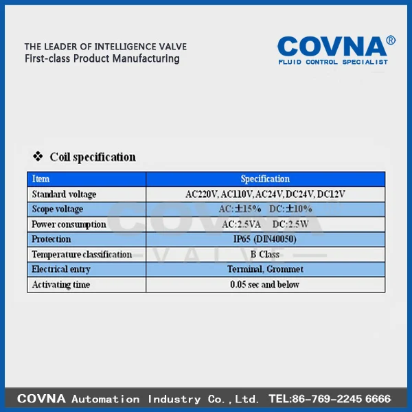 COVNA 4V100 Series 5/2way Solenoid Valve