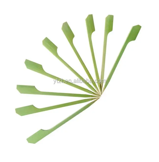 Green Raw Material Disposable Individual Wrapped Plant Pot Stick