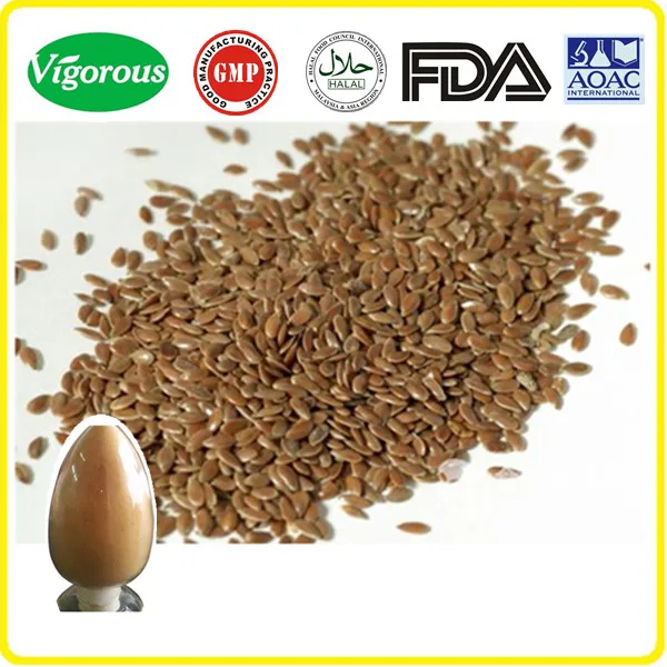 Pure Flax Seed Extract Linum Usitatissimum Extraction Ligan(sdg) Flour