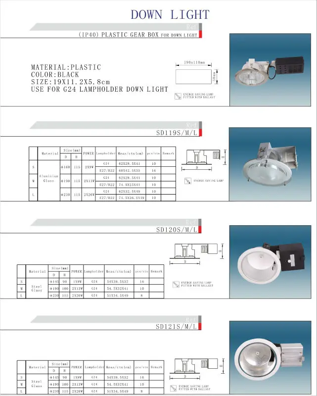 Recessed Cfl 2x13w 2x26w Fluorescent Downlight Fitting Buy Downlight