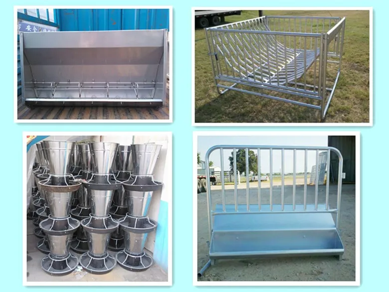 galvanized pig farm house