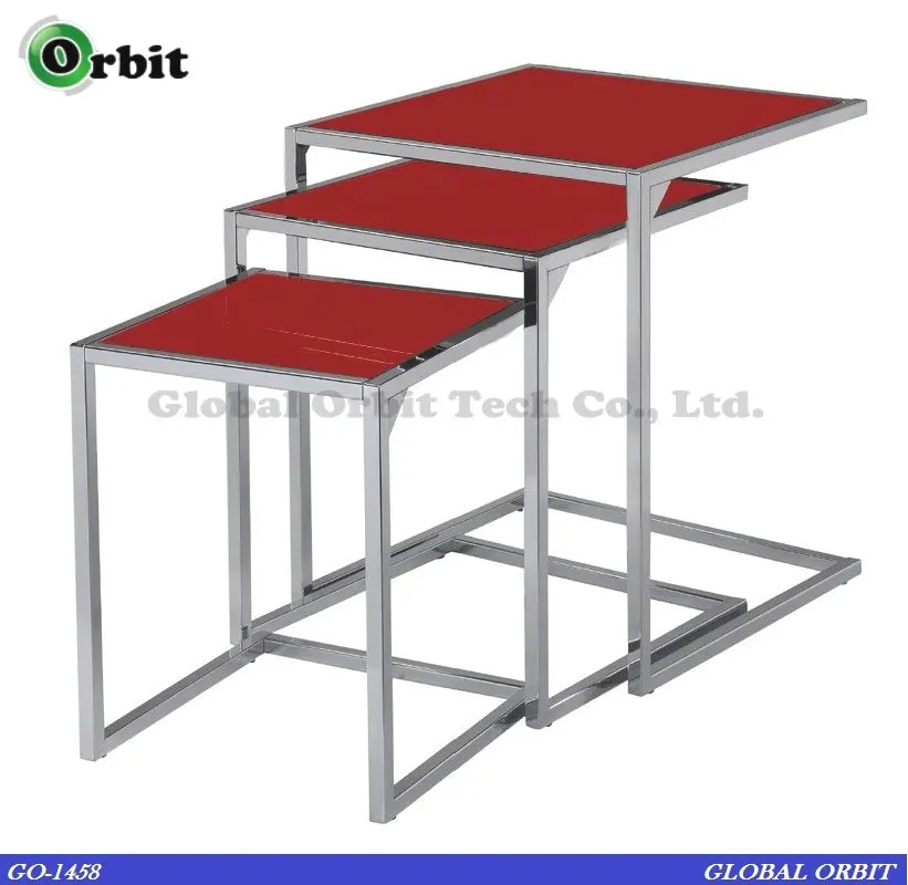Furniture Steel Center Table Modern Gl Nesting Furniture Steel Center Table Modern Gl Nesting