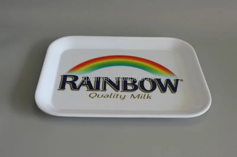 40X30CM Melamine Rectangle Tray , Serving Tray