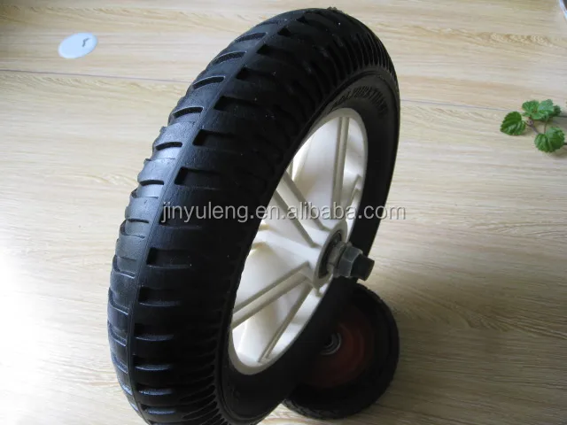 13 inch solid pu foam rubber wheel