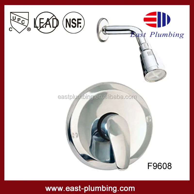 Zinc Handle Tub&shower Faucet Upc Shower Faucet Parts Automatic Shower