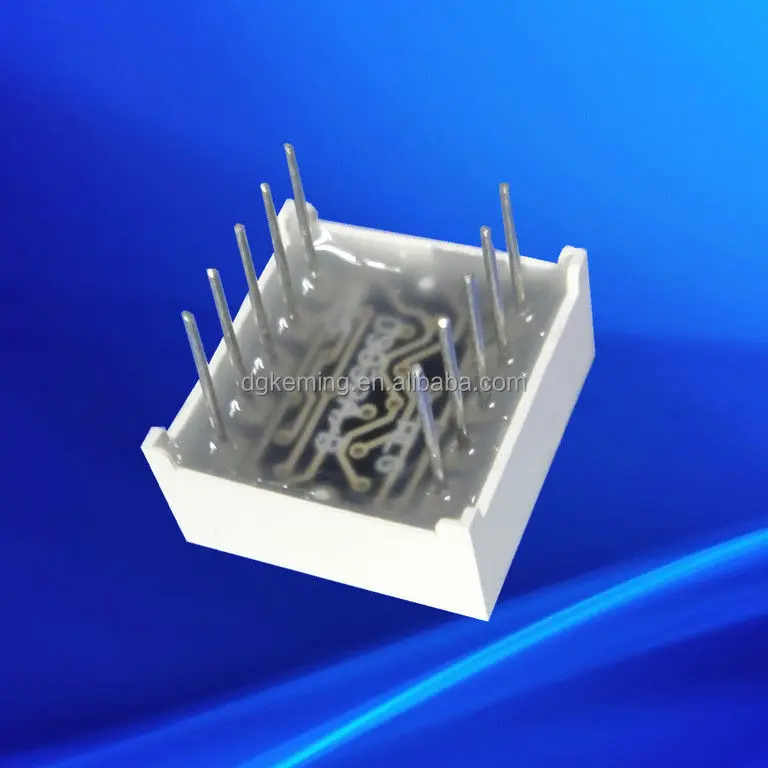 3011 three 3 triple digit numeric 7 segments thru- hole blue led display Taiwan