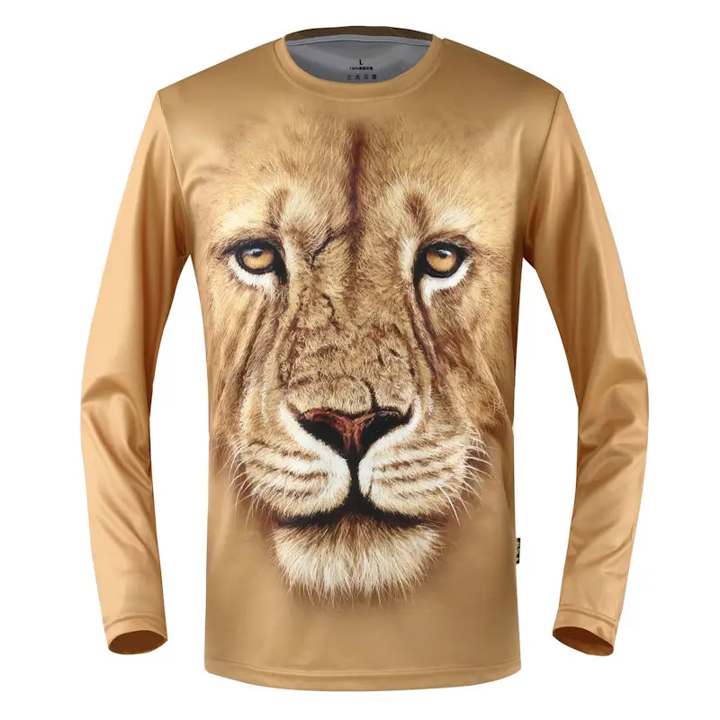2013-new-arrival-Printing-T-shirt-3D-T-shirt-autumn-new-digital-printing-T-shirt-man