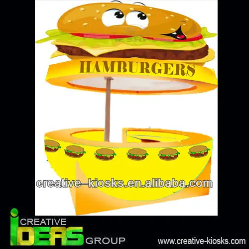 Hamburger kiosks 