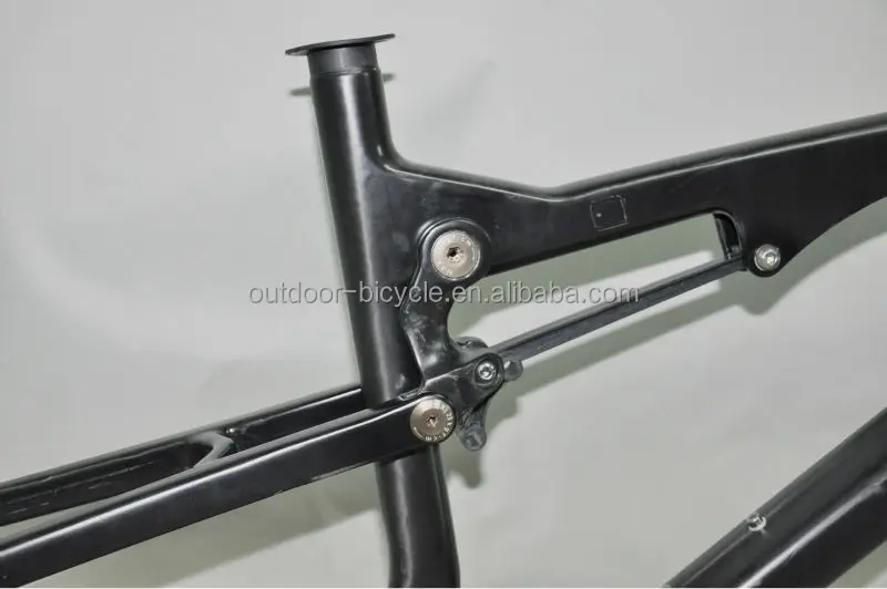 Discount Best selling 3k glossy mountain BSA china full suspension mtb carbon fiber frame mtb carbon frame 26 FM076 1