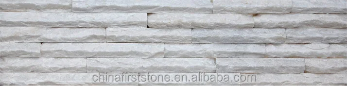 FSSW-200 Black Quartz Exterior Stone Tile Designs Feature Wall Cladding