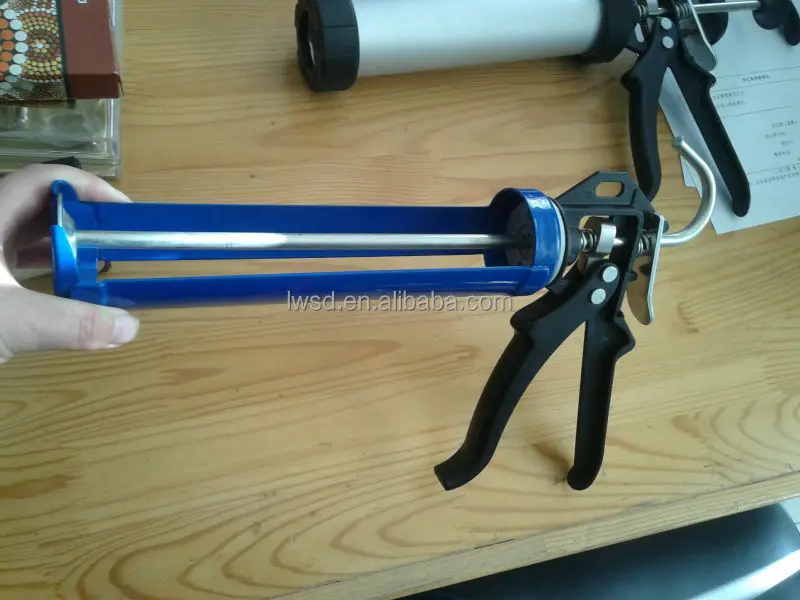 Pistola de cartucho de aluminio 600 ml para cartuchos de acrilato//silicona//adhesivo bolsa 11 boquillas