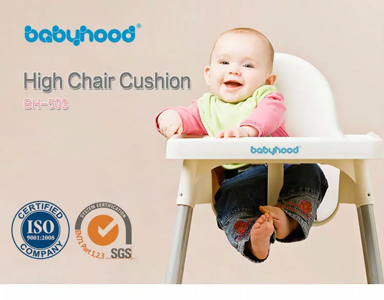 FOONEE Baby Booster Seat Cushion Detachable Adjustable Washable Toddler Dining Chair Pads Kid Infant Travel Seat Booster Cushion Mat With Four Straps 