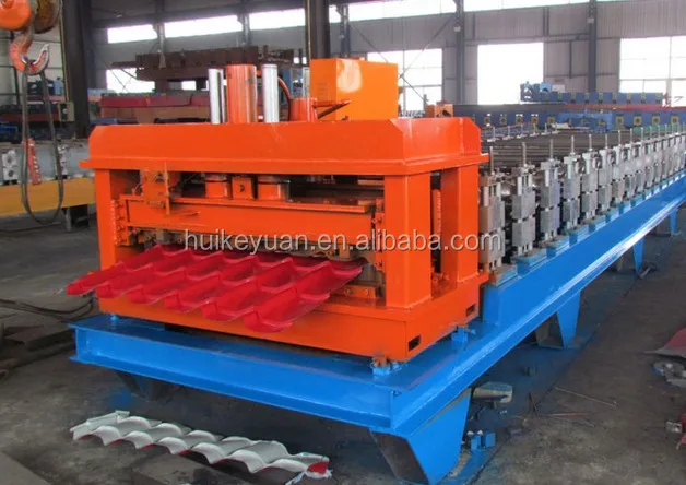 glazed tile forming machine