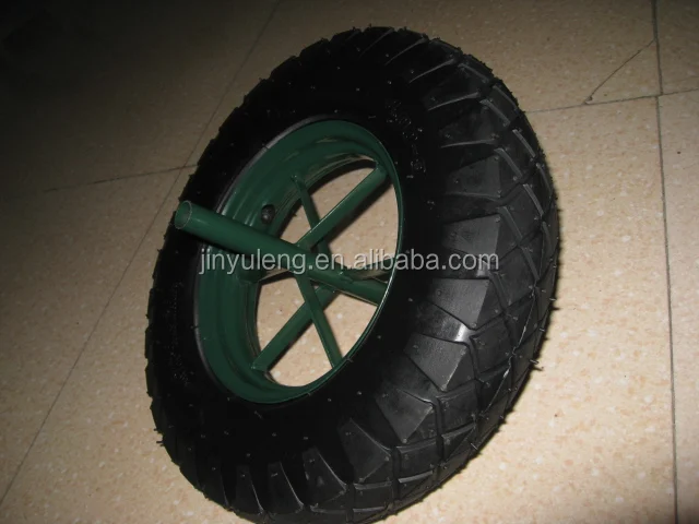 4.80 / 4.00-8 pneumatic rubber wheel, use for trolle , wheelbarrow parts , equipment .