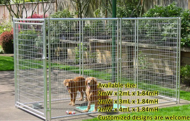 Large Dog Cage Chain Link Welded Mesh Pet Dog Kennels Cages For Sale In Sri Lanka For Golden