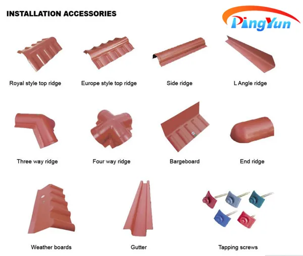 Spanish Pvc Tejas/synthetic Resin Pvc Roof Tile For Home/royal Roof