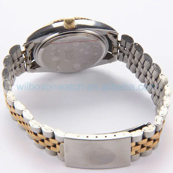 Japan Movement Stainless Steel Case Back & Bracelet Watches Men Buy