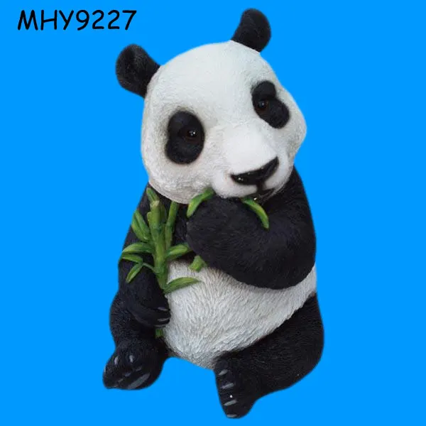 Polyresin Eating Bamboo Panda Statue Buy Panda Statue,Panda Statue