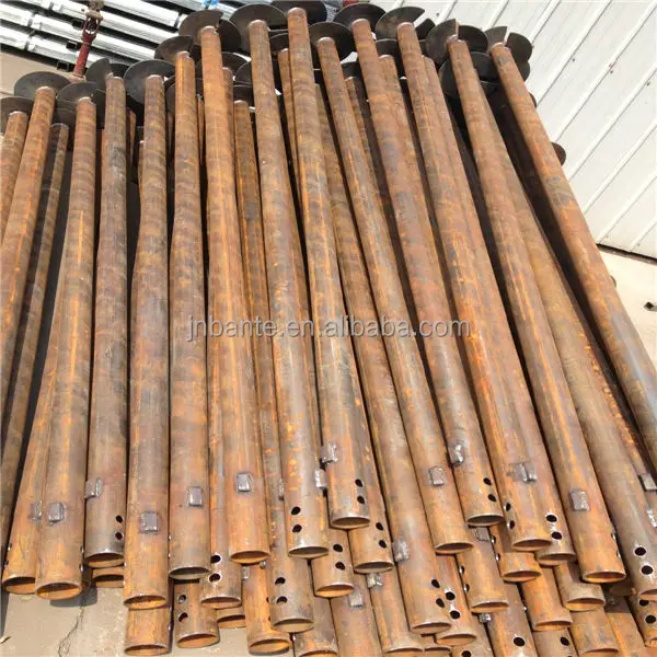 Advertising Pylon Foundation No Concrete High Quality Galvanized