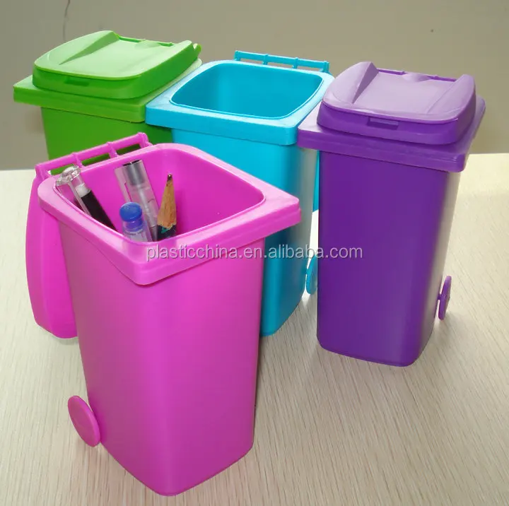 mini toy trash cans