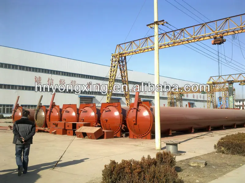 2014 new autoclaved aerated concrete production line autoclave