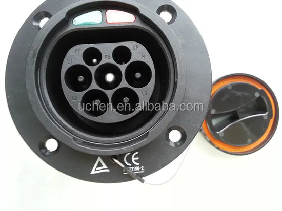 Tipo 2 Iec 62196 2 2 Ev De Carga De Conector Macho Hembra 32a Buy 