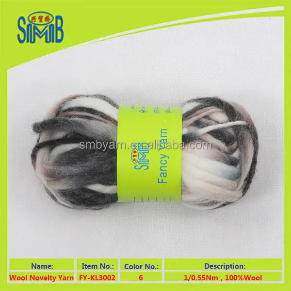 slub wool yarn FY-KL3002 Color 6